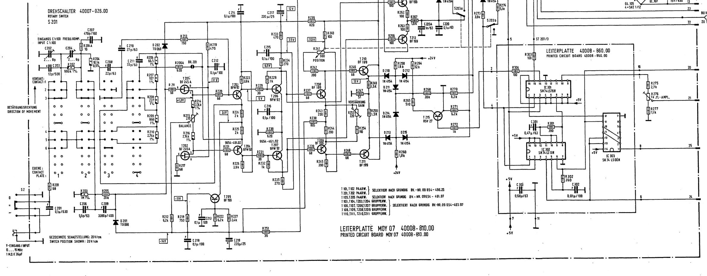 Schematic excerpt
